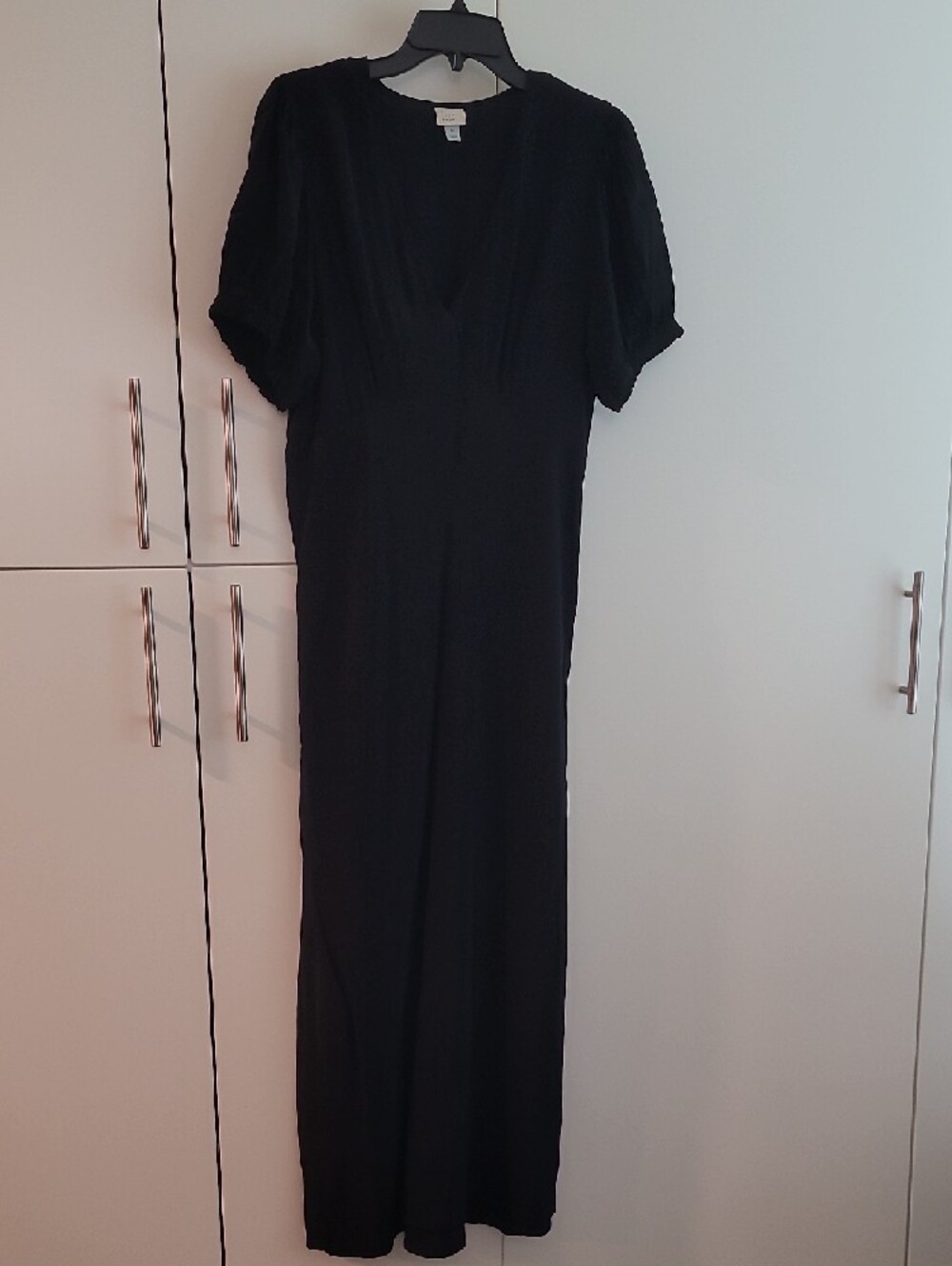 a new day Black Puff-Sleeve Maxi Dress - Picture 6 of 6